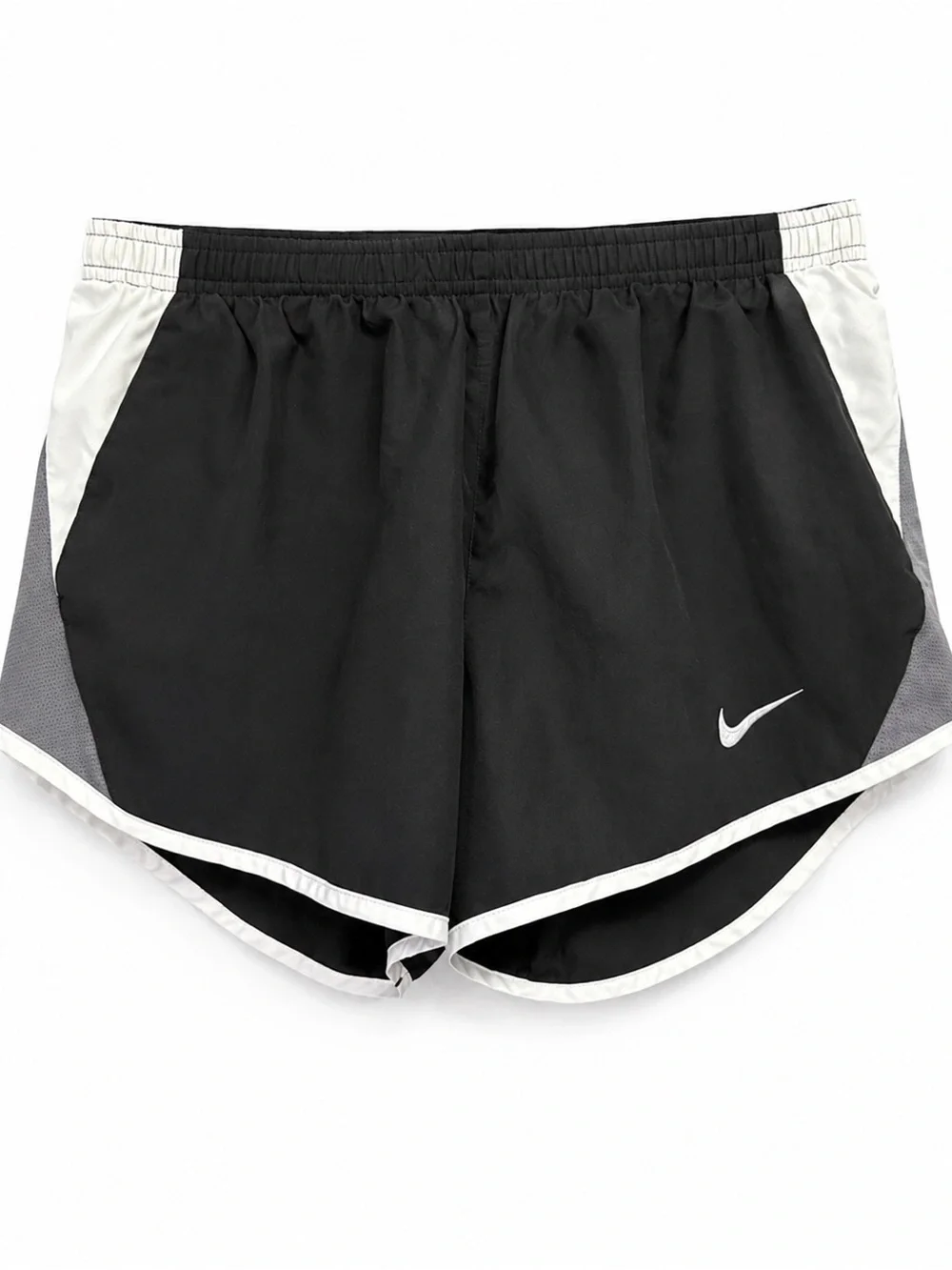 Nike Dri-FIT Black Running Shorts White Trim